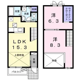 サンリット牛久保IIの間取り