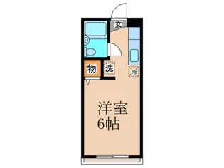 アネックス駒沢【1階】の間取り