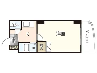カルティエ城北通り【4階】の間取り