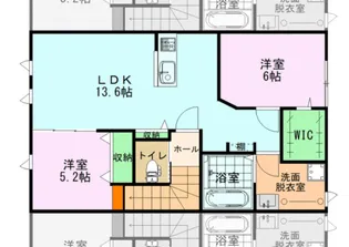 サンフラワー白尾I【2階】の間取り