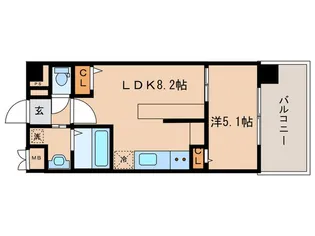 エヌ・クレシア【3階】の間取り