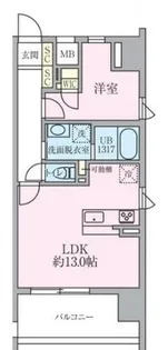メルシーペール上落合【5階】の間取り