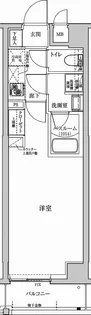 アルテカーサアリビエ東京イースト【2階】の間取り
