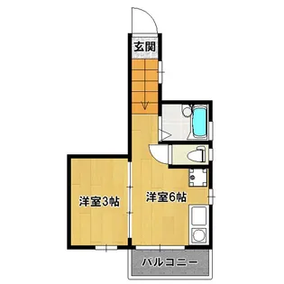 Fine【2階】の間取り