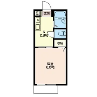 シンフォニー西葛西【2階】の間取り