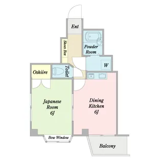 メゾンドール綾瀬【2階】の間取り