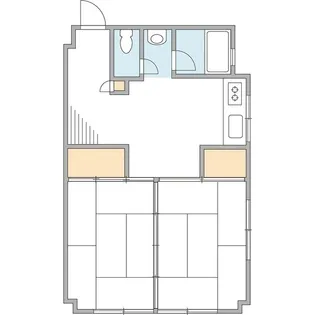 太郎右ヱ衛門ビル(通称鳥海ハイム)【5階】の間取り