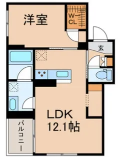 アヴェニール【2階】の間取り