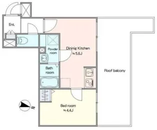 タスキsmart練馬【4階】の間取り
