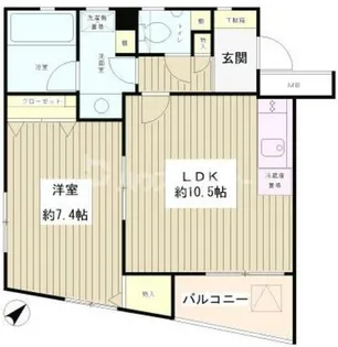 ラジェンテユウ【2階】の間取り