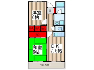 センチュリーハイム【3階】の間取り