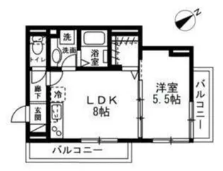 IRIS【1階】の間取り