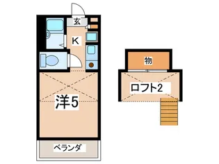 イオボヌ-ル七里ヶ浜【1階】の間取り