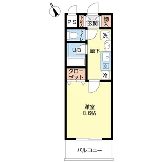 コンフォート船橋【3階】の間取り