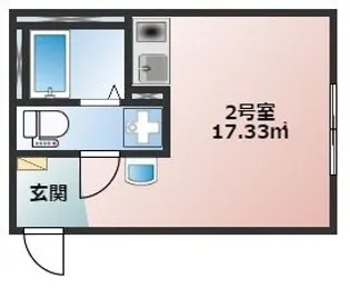 BACE桜森【2階】の間取り