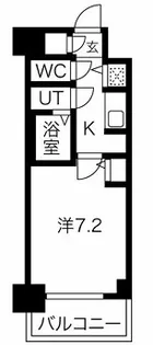 サムティ大阪GRAND EAST【3階】の間取り