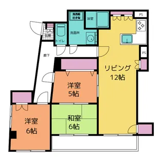 ブルームマンション【2階】の間取り