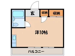 ツルタハイツ【2階】の間取り