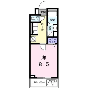 ブロッサム コート【4階】の間取り