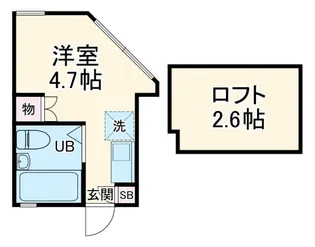 ピュアハウス上永谷A【2階】の間取り