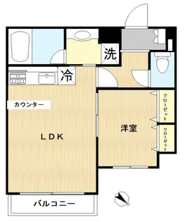 パレ・ソレイユ文京白山【3階】の間取り