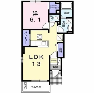 マイネ ファミーリエ IV【1階】の間取り