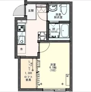 KEIAI RESIDENCE 八王子II【3階】の間取り