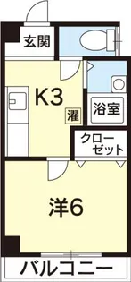 ホワイトハイツ【2階】の間取り