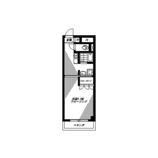 メゾンドヴェルテ仙川【2階】の間取り