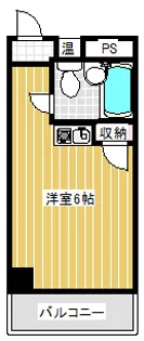 たかなかビル【6階】の間取り