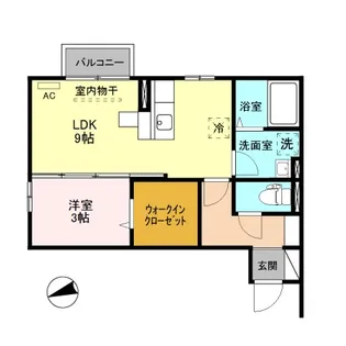 リベールC【2階】の間取り