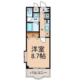 メルヴェーユ【2階】の間取り