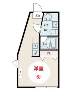 Ludens戸越公園II【2階】の間取り