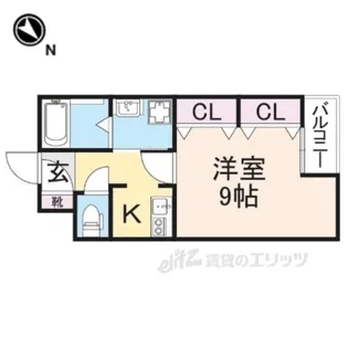 M’sstyle東倉治1【3階】の間取り