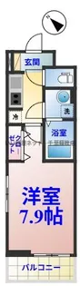 グランフェリシア【1階】の間取り