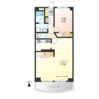 ネオニシキ【8階】の間取り