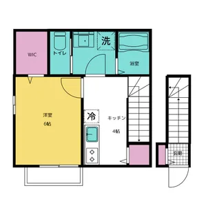 Nokt【2階】の間取り