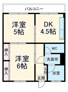 第三YMビル【3階】の間取り