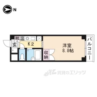 アイビーコート錦【7階】の間取り