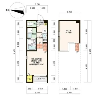 I・Tグレイス本笠寺【1階】の間取り