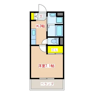 イーストベース II【1階】の間取り
