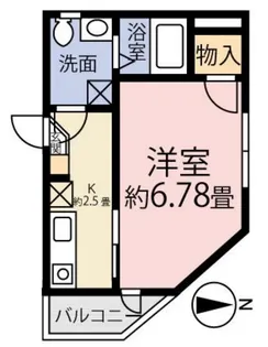 シース亀有【3階】の間取り