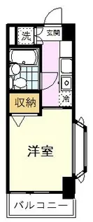 ウインベルソロ国分寺1【6階】の間取り