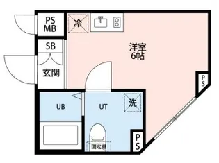 PARK LILA住吉【3階】の間取り