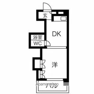 ノースタウンハウス【6階】の間取り