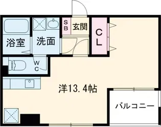 二子玉川YP【4階】の間取り