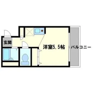 ベルガーデン【3階】の間取り