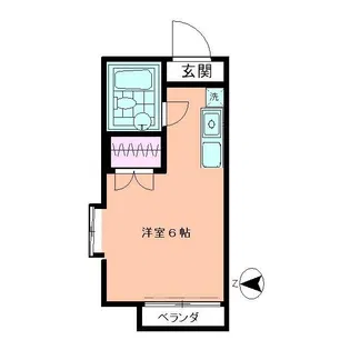 ドエルムラサキ【2階】の間取り