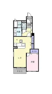 アグライア I【1階】の間取り