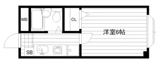 La Cabina Di Amici【2階】の間取り